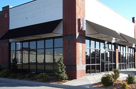 Commercial window tinting services in the Peachtree City area.